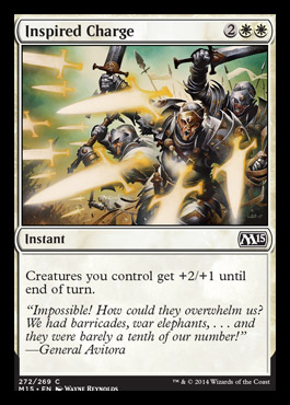M15 Core set spoiler- Inspired Charge