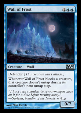M15 Core set spoiler- Wall of Frost