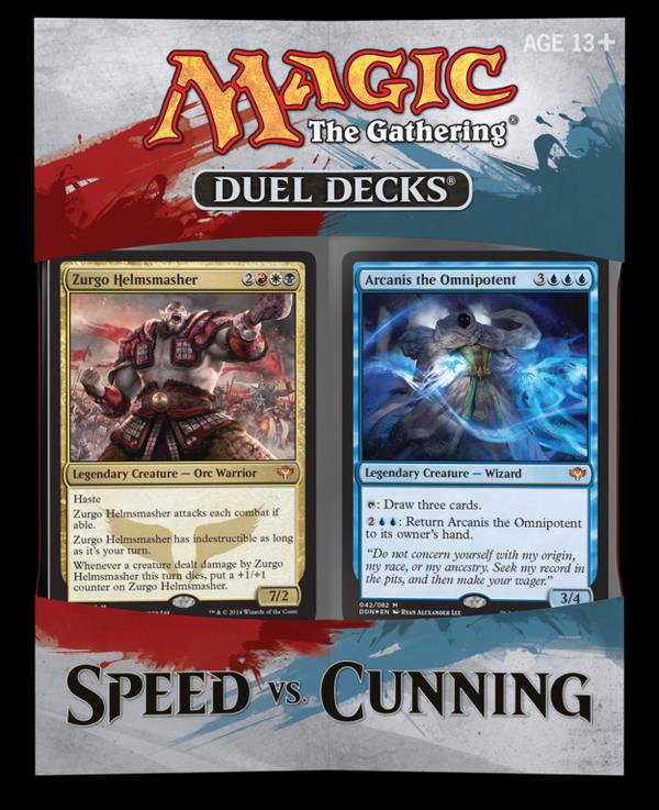 merchandise duel decks speed vs. cunning spoiler 