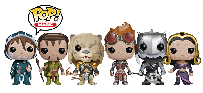 Funko Pop Magic The Gathering Figures - The Bag Of Loot