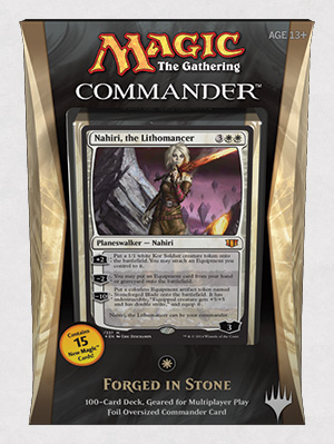 Forged in Stone Commander 2014 White Deck