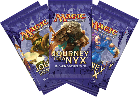 Crack a Pack MTG - Journey into Nyx boosters