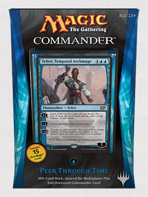 Peer Through Time Commander 2014 Blue Deck