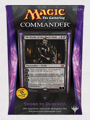 Sworn to Darkness Commander 2014 Black Deck