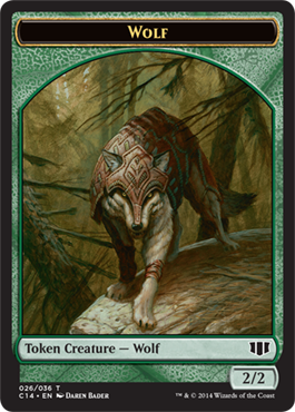 Wolf Commander 2014 Token