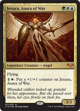 Iona Shield of Emeria Near Mint Foil English Magic Card From the Vault Angels 