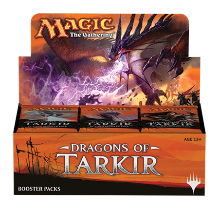 Dragons of Tarkir packaging Booster box