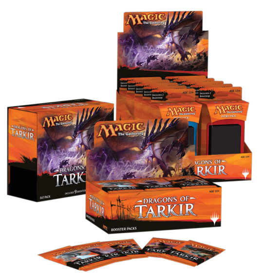 Dragons of Tarkir packaging