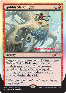 2015 MTG Holiday Promo