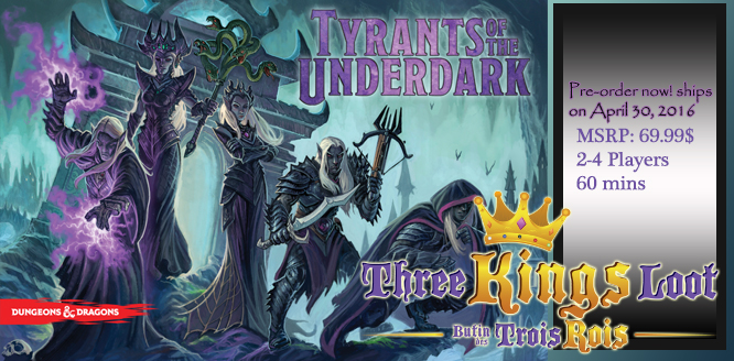 Tyrants of the Underdark pre-order