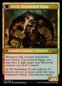 Ulrich, Uncontested Alpha