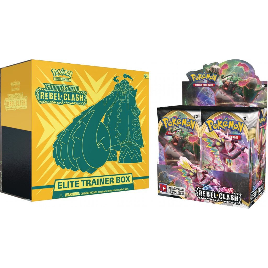Pokémon Rebel Clash Sealed products and singles