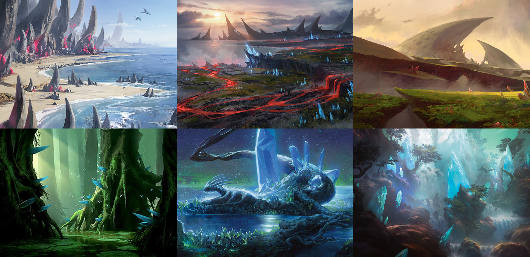 The diverse Triomes of Ikoria reflect the draft's diverse themes