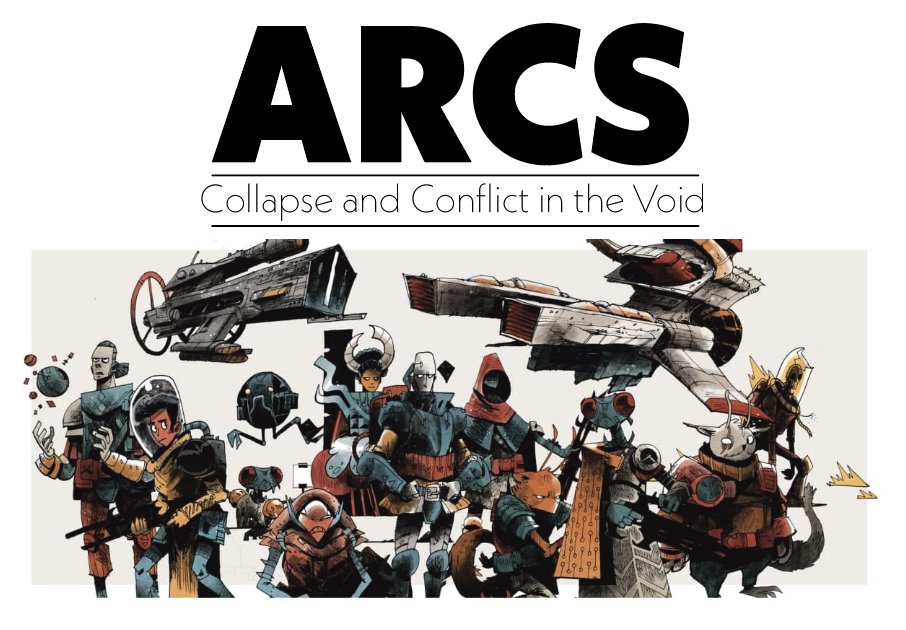 Arcs: Collapse and Conflict in the Void Art