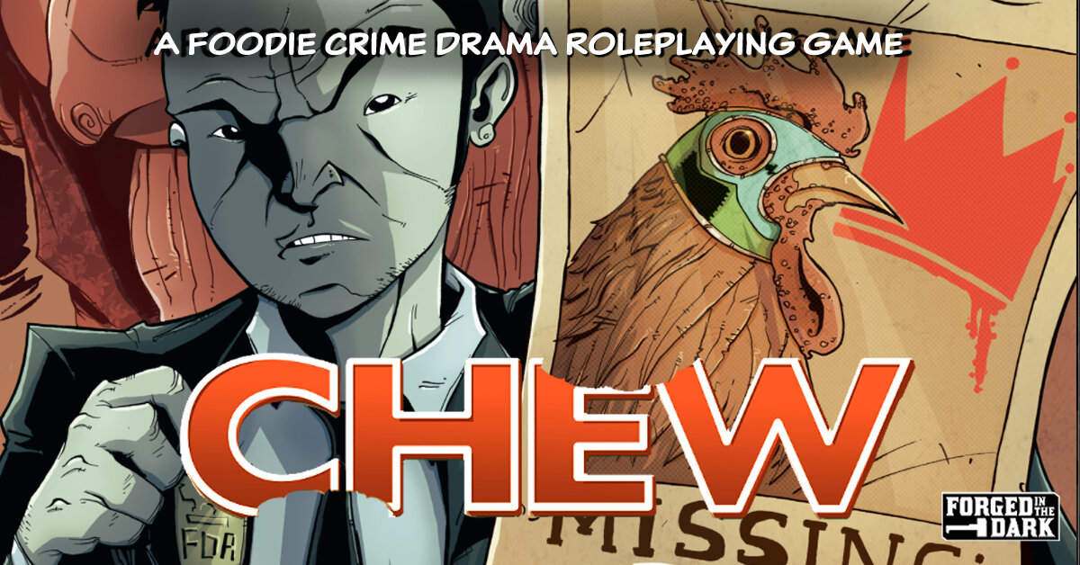 CHEW: The Roleplaying Game Cover Art